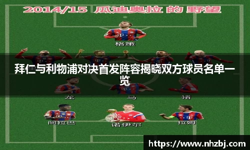 拜仁与利物浦对决首发阵容揭晓双方球员名单一览